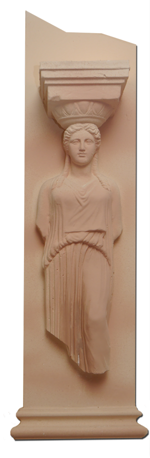 Relief - griechische, antike Frau